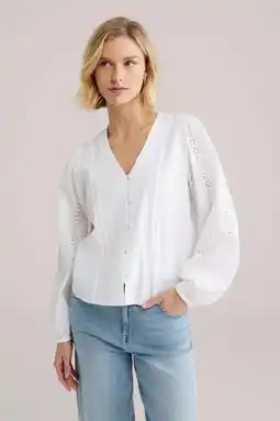 Wehkamp WE Fashion blouse wit aanbieding