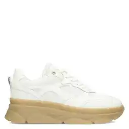 Wehkamp PS Poelman Jana chunky leren sneakers wit aanbieding