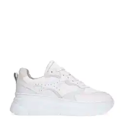 Wehkamp Sacha leren sneakers wit aanbieding