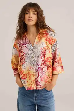 Wehkamp WE Fashion gebloemde blouse multi aanbieding