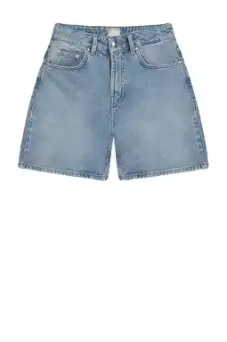 Wehkamp LTB straight regularwaist short medium blue denim aanbieding