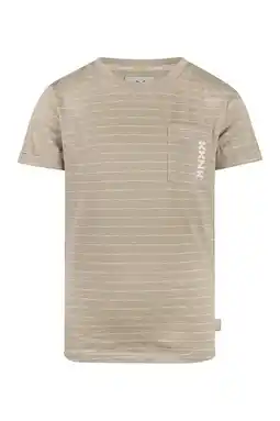 Wehkamp Koko Noko gestreepte T-shirt beige aanbieding