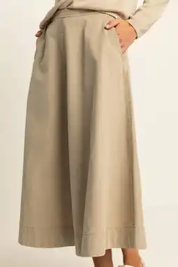 Wehkamp Expresso A-lijn rok beige aanbieding