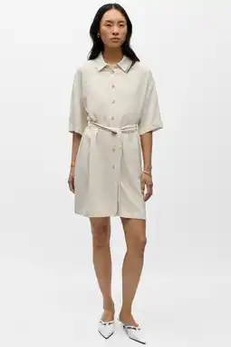 Wehkamp OBJECT blousejurk zand aanbieding