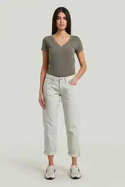 Wehkamp G-STAR lowwaist boyfriend jeans lichtblauw aanbieding
