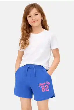 Wehkamp Cars regularwaist sweatshort blauw aanbieding