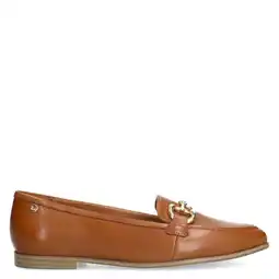Wehkamp No Stress leren loafers cognac aanbieding