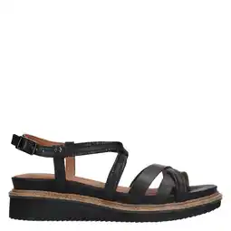 Wehkamp No Stress leren sandalen zwart aanbieding