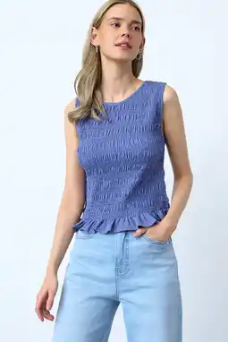 Wehkamp SisterS Point top blauw aanbieding