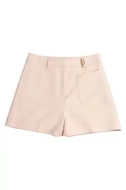 Wehkamp Fifth House straight regularwaist chino short lichtroze aanbieding