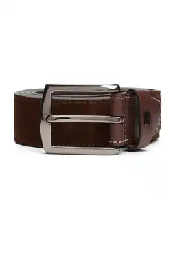 Wehkamp Tommy Hilfiger suède riem Denton Elevated bruin aanbieding
