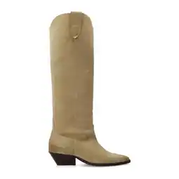 Wehkamp Sacha suède cowboylaarzen beige aanbieding