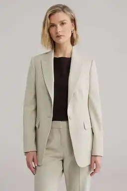 Wehkamp WE Fashion regular blazer beige aanbieding