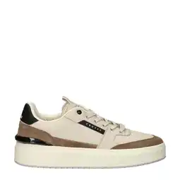 Wehkamp Cruyff leren sneakers beige aanbieding