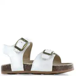 Wehkamp Shoesme leren sandalen - wit aanbieding
