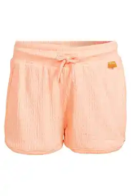 Wehkamp Orange Stars casual short oranje met textuur aanbieding