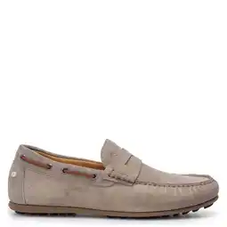 Wehkamp Floris van Bommel suède mocassins lichtgrijs aanbieding