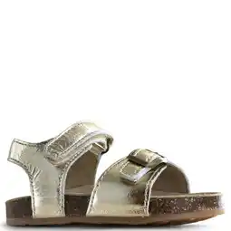 Wehkamp Shoesme leren sandalen goud aanbieding