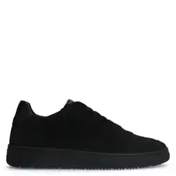 Wehkamp Manfield suède sneakers zwart aanbieding