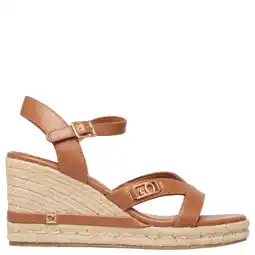 Wehkamp s.Oliver Women Shoes leren espadrilles cognac aanbieding