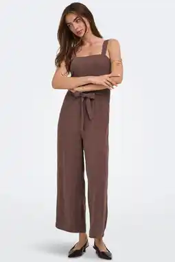 Wehkamp ONLY jumpsuit bruin aanbieding