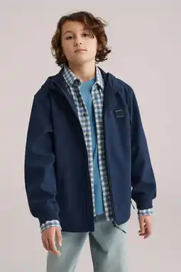 Wehkamp WE Fashion softshell jas lente donkerblauw aanbieding