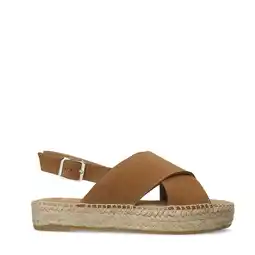 Wehkamp Manfield suède sandalen cognac aanbieding