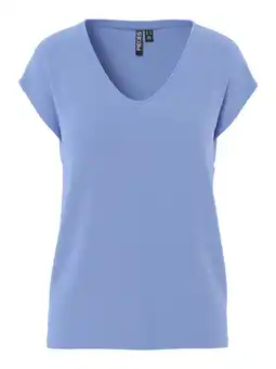 Wehkamp PIECES Curve T-shirt met lurex aanbieding