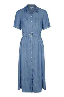Wehkamp Miss Etam top medium blue denim aanbieding