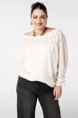 Wehkamp MS Mode top crème ajour aanbieding