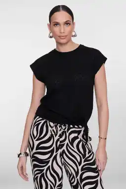 Wehkamp Geisha top zwart aanbieding
