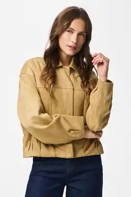Wehkamp PIECES bomberjack beige aanbieding