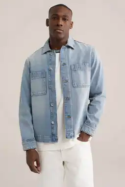 Wehkamp WE Fashion Blue Ridge denim spijkerjas light blue denim aanbieding