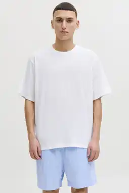 Wehkamp JACK & JONES shortama JACFLORENCE wit/lichtblauw aanbieding