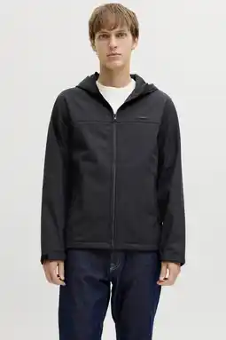 Wehkamp JJ REBEL softshell jas zwart aanbieding