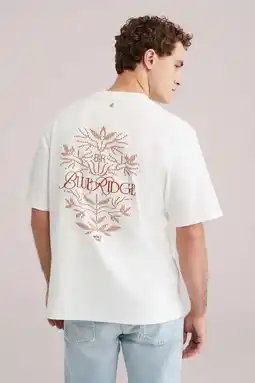 Wehkamp WE Fashion Blue Ridge relaxed T-shirt wit aanbieding