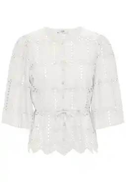 Wehkamp JDY blouse broderie ecru aanbieding