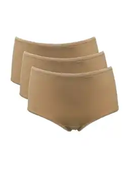 Wehkamp My Basic by After Eden slip (set van 3) beige aanbieding