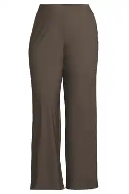 Wehkamp GREAT LOOKS wide leg travel broek olijfgroen aanbieding
