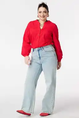 Wehkamp MS Mode blouse rood aanbieding