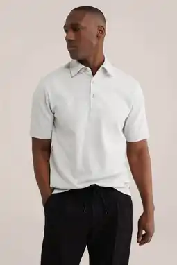 Wehkamp WE Fashion regular polo grijs aanbieding