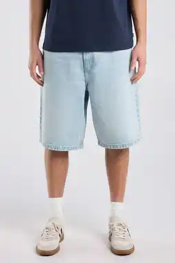 Wehkamp America Today denim baggy short blauw aanbieding