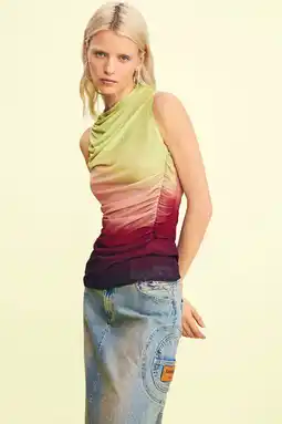 Wehkamp Desigual top rood aanbieding