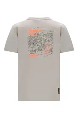 Wehkamp TYGO & vito T-shirt met backprint zand aanbieding