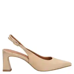 Wehkamp No Stress suède slingback pumps beige aanbieding