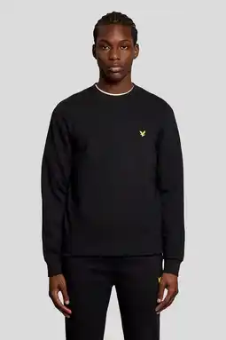 Wehkamp Lyle & Scott sweater zwart aanbieding