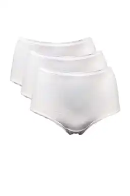 Wehkamp My Basic by After Eden slip (set van 3) wit aanbieding