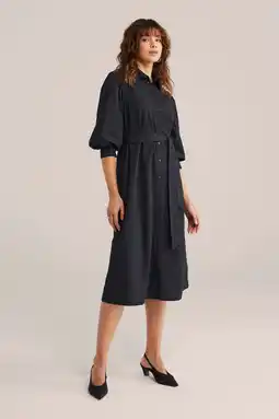Wehkamp WE Fashion blousejurk zwart aanbieding