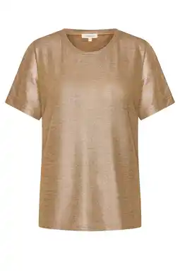 Wehkamp Expresso glitter top goud met glitter aanbieding