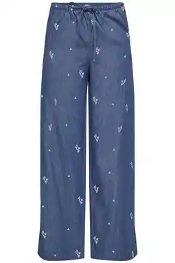 Wehkamp JDY straight regularwaist casual broek light blue denim aanbieding